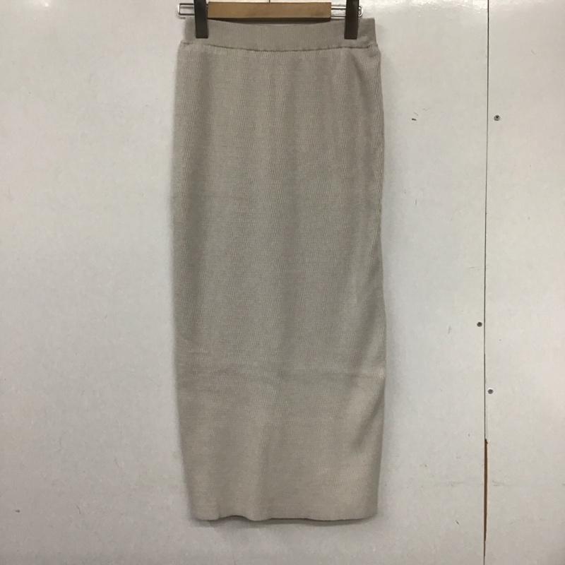 ジーナシス JEANASIS スカート ロングスカート FREE 無地 マルチカラー / マルチカラー /  レディース USED 古着 中古 10140412