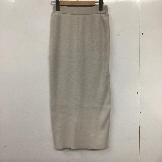 ジーナシス JEANASIS スカート ロングスカート FREE 無地 マルチカラー / マルチカラー /  レディース USED 古着 中古 10140412