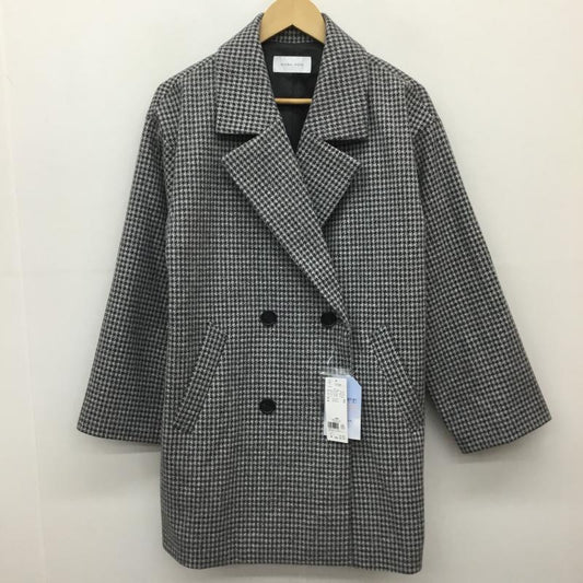 グローバルワーク GLOBAL WORK ジャケット、上着 ジャケット、ブレザー M 千鳥格子 灰 / グレー / X ダークグレー / ダークグレー /  レディース USED 古着 中古 10140449