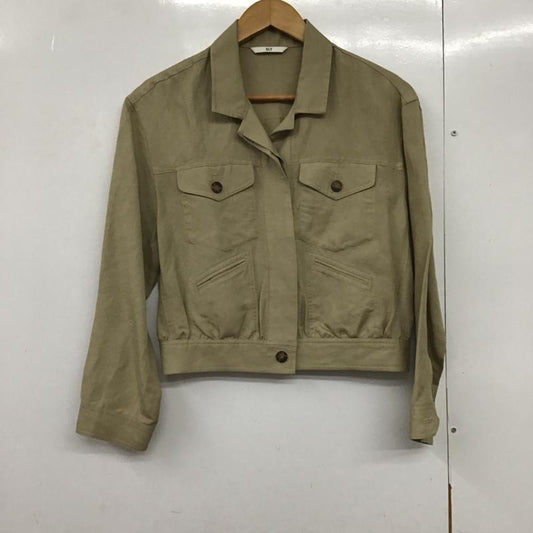 スライ SLY ジャケット、上着 ジャケット、ブレザー 030BSY30-3220 リネン混のカラージャケット FREE 無地 ベージュ / ベージュ /  レディース USED 古着 中古 10140475