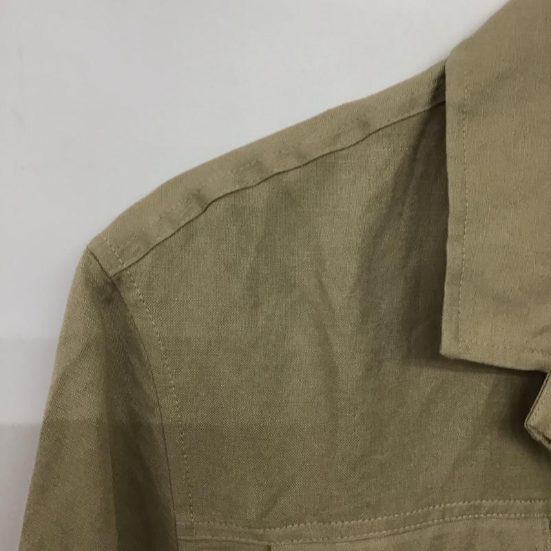 スライ SLY ジャケット、上着 ジャケット、ブレザー 030BSY30-3220 リネン混のカラージャケット FREE 無地 ベージュ / ベージュ /  レディース USED 古着 中古 10140475
