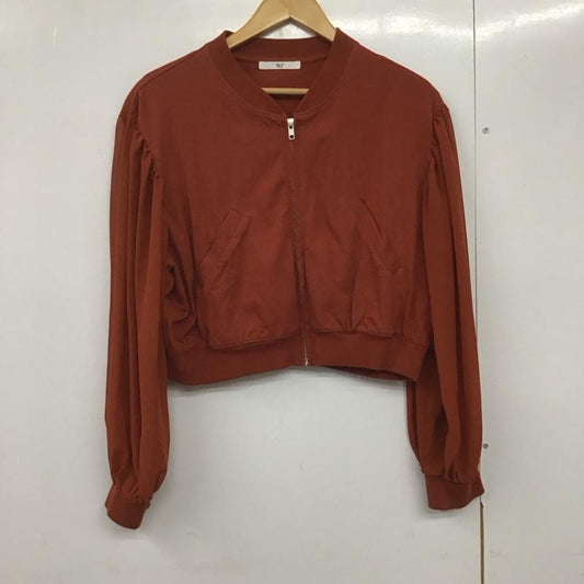 スライ SLY ジャケット、上着 ジャンパー、ブルゾン 030BAK80-3700 1 無地 茶 / ブラウン /  レディース USED 古着 中古 10140481