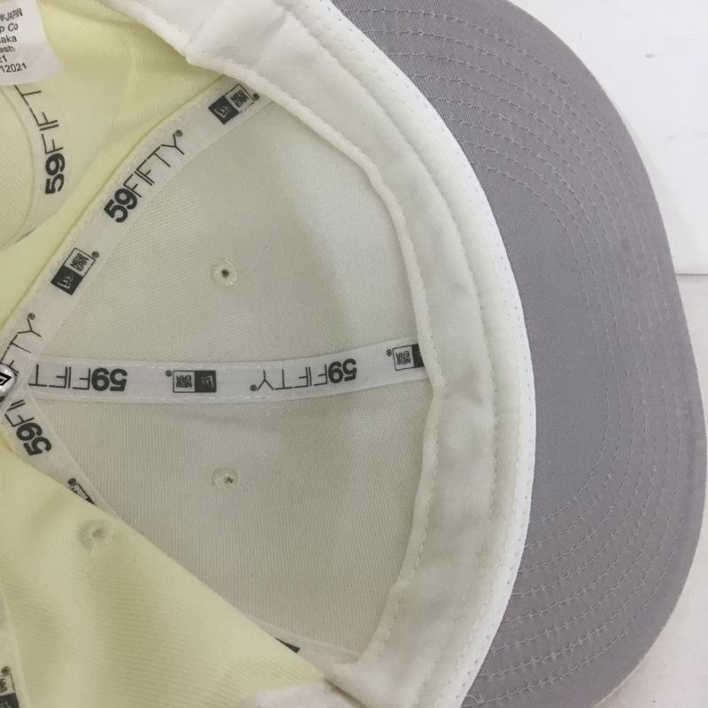 シュプリーム Supreme 帽子 キャップ NEW ERA 60.6cm Reverse Box Logo 21SS ロゴ、文字 オフホワイト / オフホワイト /  メンズ USED 古着 中古 10140484