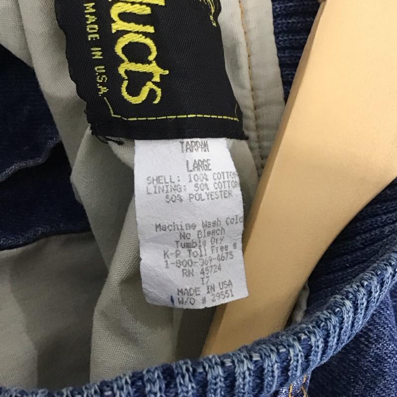 古着 USED ジャケット、上着 ジャンパー、ブルゾン デニムジャケット Gジャン アウター カジュアルジャケット L ロゴ、文字 白 / ホワイト / X インディゴ / インディゴ /  メンズ USED 古着 中古 10140489