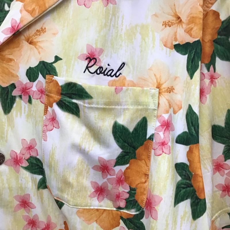 ロイヤル roial シャツ、ブラウス 半袖 半袖シャツ プリントシャツ ポケットシャツ アロハシャツ L プリント マルチカラー / マルチカラー /  メンズ USED 古着 中古 10140530