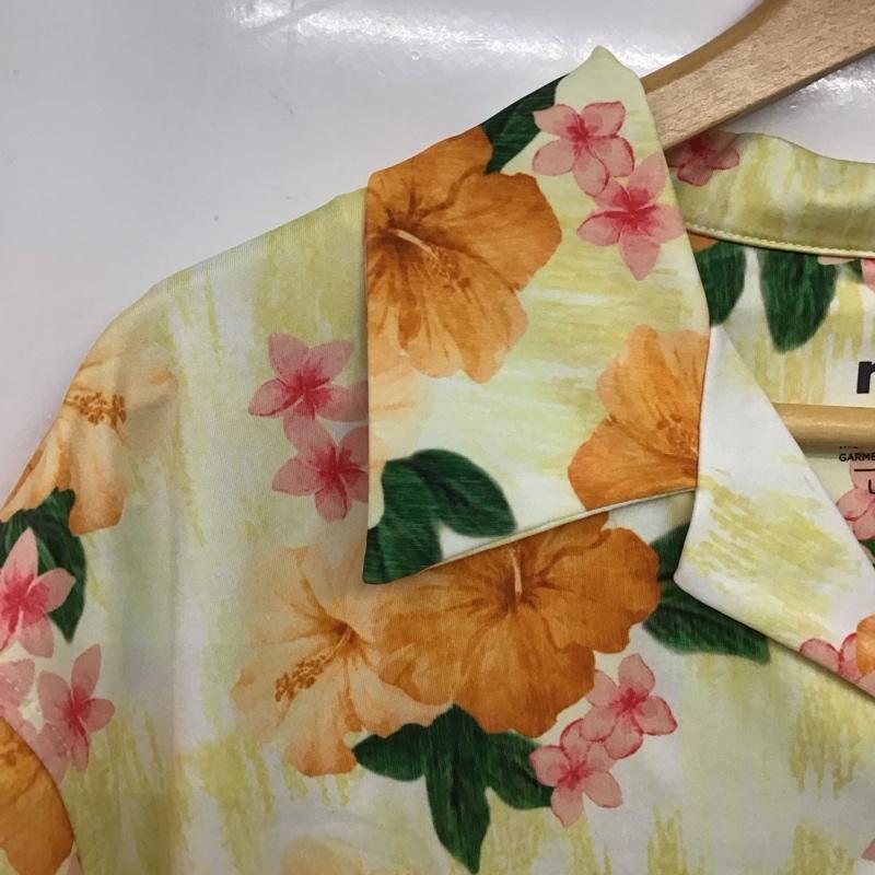 ロイヤル roial シャツ、ブラウス 半袖 半袖シャツ プリントシャツ ポケットシャツ アロハシャツ L プリント マルチカラー / マルチカラー /  メンズ USED 古着 中古 10140530