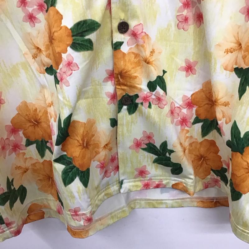 ロイヤル roial シャツ、ブラウス 半袖 半袖シャツ プリントシャツ ポケットシャツ アロハシャツ L プリント マルチカラー / マルチカラー /  メンズ USED 古着 中古 10140530