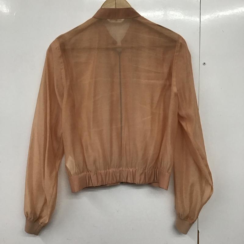 スライ SLY ジャケット、上着 ジャンパー、ブルゾン 030BSK30-7100 シアーショートブルゾン ピンク FREE 無地 桃 / ピンク /  レディース USED 古着 中古 10140538
