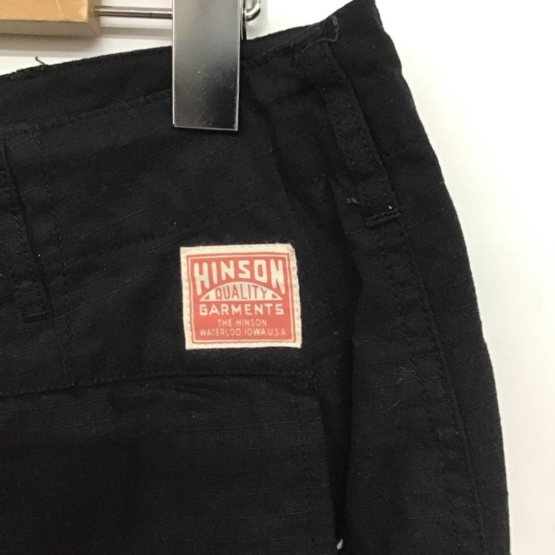 ヒンソン HINSON パンツ ワークパンツ、ペインターパンツ ワークパンツ ワイドパンツ カジュアルパンツ カーゴパンツ M 無地 黒 / ブラック /  メンズ USED 古着 中古 10140559