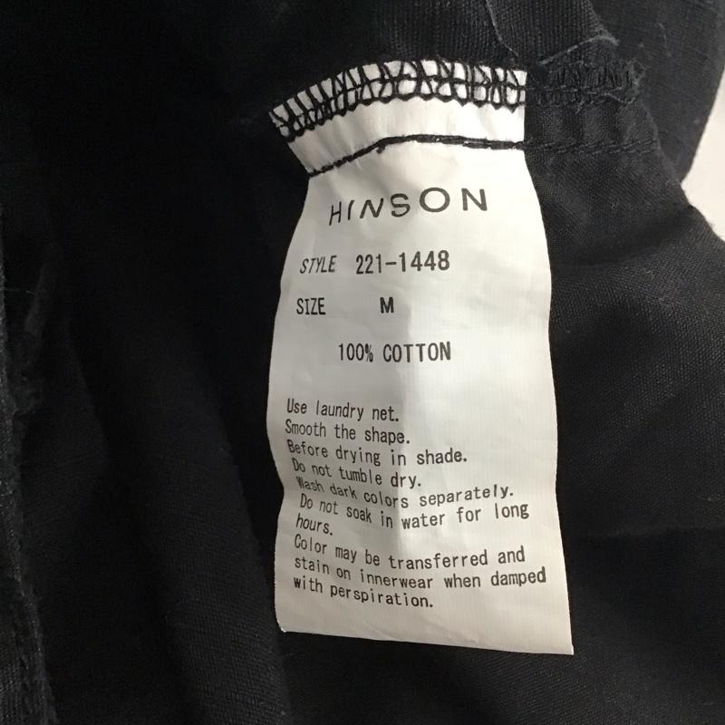 ヒンソン HINSON パンツ ワークパンツ、ペインターパンツ ワークパンツ ワイドパンツ カジュアルパンツ カーゴパンツ M 無地 黒 / ブラック /  メンズ USED 古着 中古 10140559
