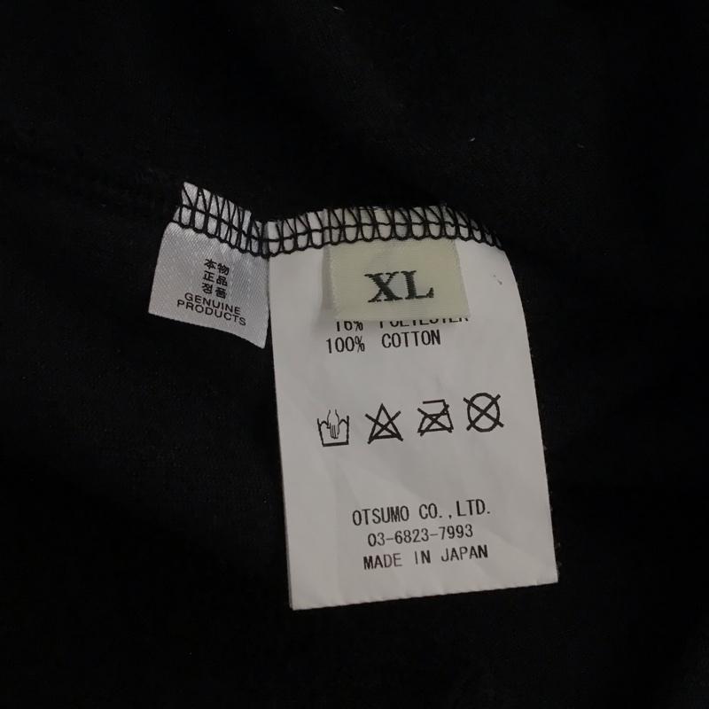 ヒューマンメード HUMAN MADE Tシャツ 半袖 半袖カットソー プリントTシャツ クルーネックカットソー XL ロゴ、文字 黒 / ブラック /  メンズ USED 古着 中古 10140565
