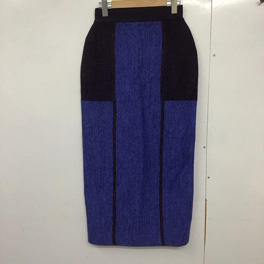 スライ SLY スカート ロングスカート 030GAZ71-4540 BLOCKING I LINE KNIT SK FREE 無地 マルチカラー / マルチカラー /  レディース USED 古着 中古 10140580
