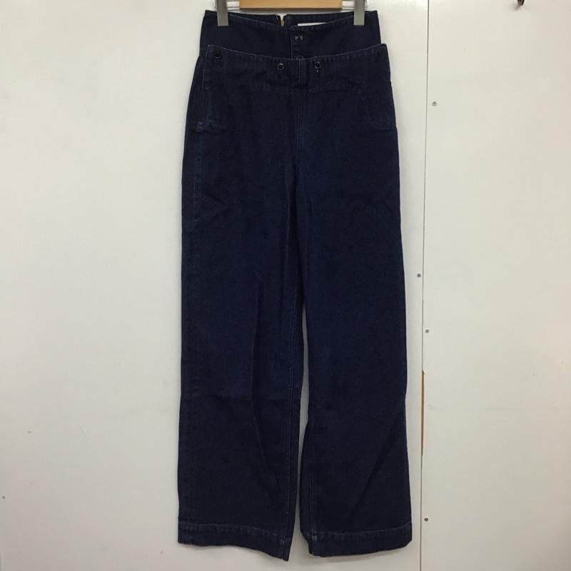 マウジー MOUSSY パンツ デニム、ジーンズ 010ESB11-0120 HW DENIM MARINE WIDE PT 2 無地 インディゴ / インディゴ /  レディース USED 古着 中古 10140586