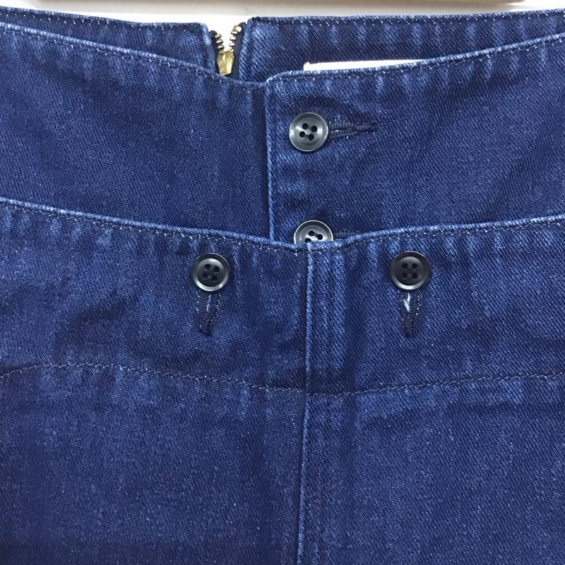 マウジー MOUSSY パンツ デニム、ジーンズ 010ESB11-0120 HW DENIM MARINE WIDE PT 2 無地 インディゴ / インディゴ /  レディース USED 古着 中古 10140586