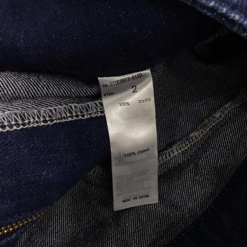 マウジー MOUSSY パンツ デニム、ジーンズ 010ESB11-0120 HW DENIM MARINE WIDE PT 2 無地 インディゴ / インディゴ /  レディース USED 古着 中古 10140586