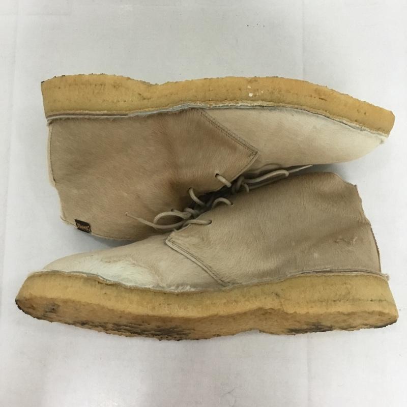 カンペール CAMPER ブーツ ショートブーツ デザートブーツ 41 無地 ベージュ / ベージュ /  メンズ USED 古着 中古 10140603