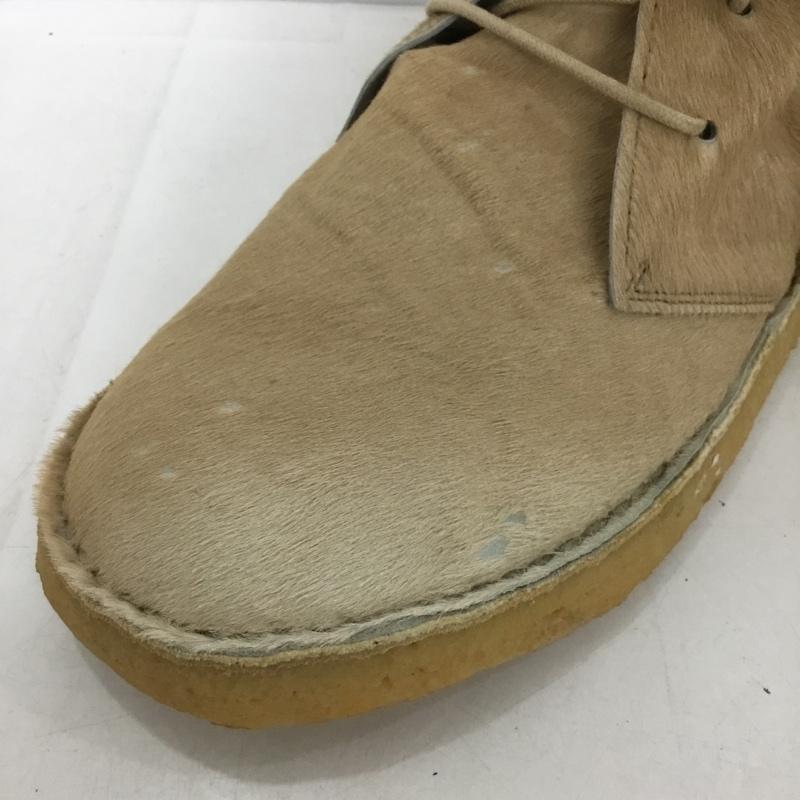 カンペール CAMPER ブーツ ショートブーツ デザートブーツ 41 無地 ベージュ / ベージュ /  メンズ USED 古着 中古 10140603