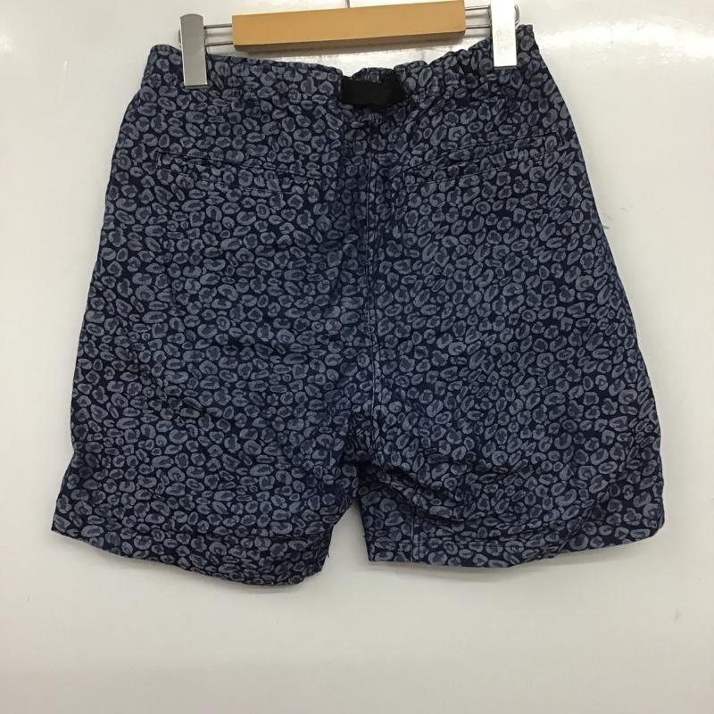 ゴースローキャラバン go slow caravan パンツ ショートパンツ ショートパンツ ハーフパンツ カジュアルパンツ 1 プリント インディゴ / インディゴ /  メンズ USED 古着 中古 10140626