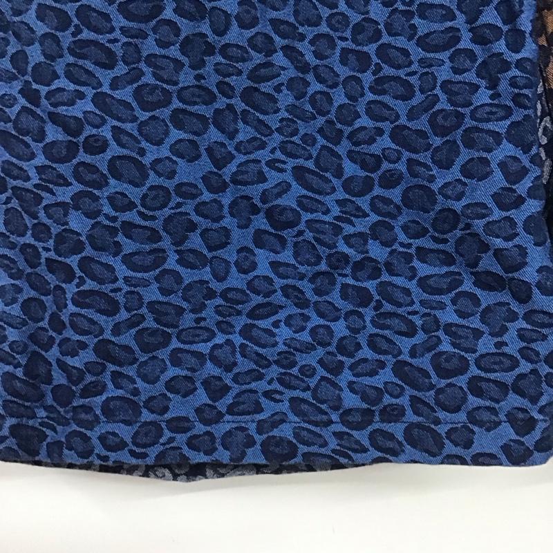 ゴースローキャラバン go slow caravan パンツ ショートパンツ ショートパンツ ハーフパンツ カジュアルパンツ 1 プリント インディゴ / インディゴ /  メンズ USED 古着 中古 10140626