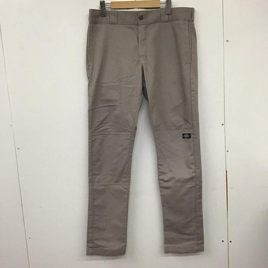 ディッキーズ Dickies パンツ ワークパンツ、ペインターパンツ ワークパンツ ワイドパンツ カジュアルパンツ 34インチ 無地 灰 / グレー /  メンズ USED 古着 中古 10140635