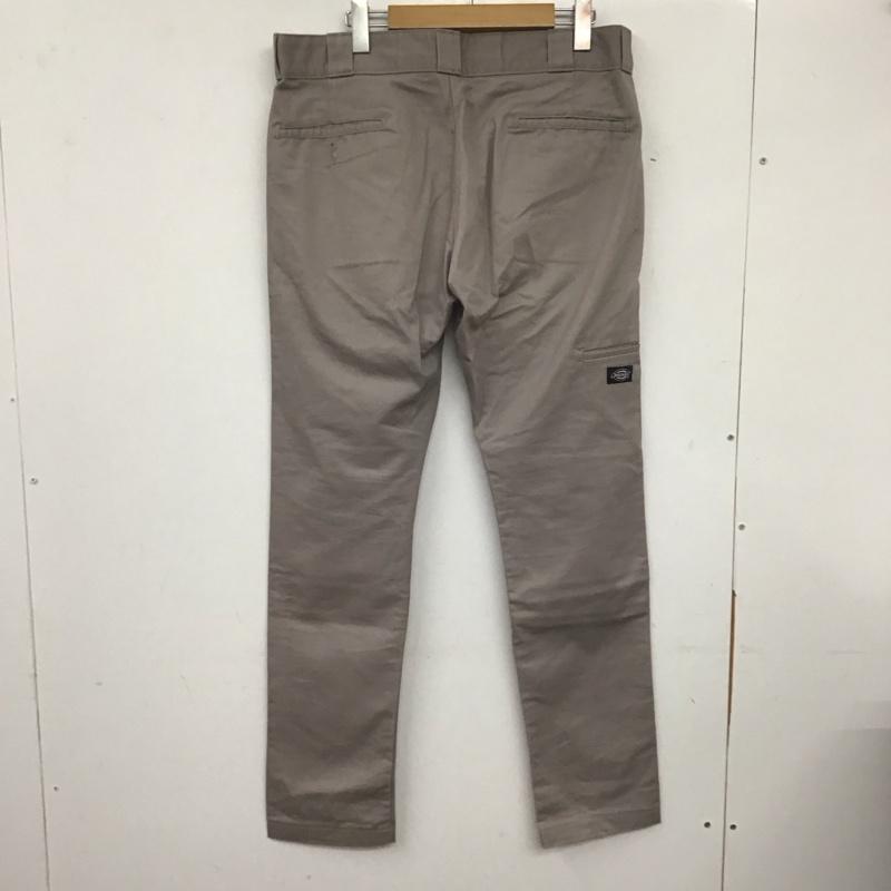 ディッキーズ Dickies パンツ ワークパンツ、ペインターパンツ ワークパンツ ワイドパンツ カジュアルパンツ 34インチ 無地 灰 / グレー /  メンズ USED 古着 中古 10140635