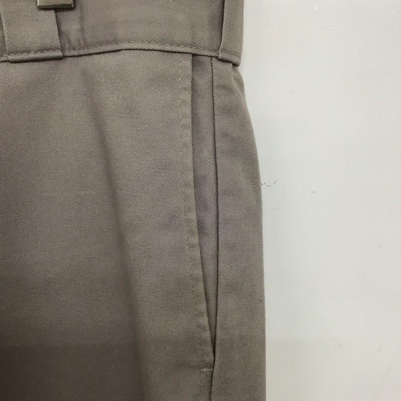 ディッキーズ Dickies パンツ ワークパンツ、ペインターパンツ ワークパンツ ワイドパンツ カジュアルパンツ 34インチ 無地 灰 / グレー /  メンズ USED 古着 中古 10140635