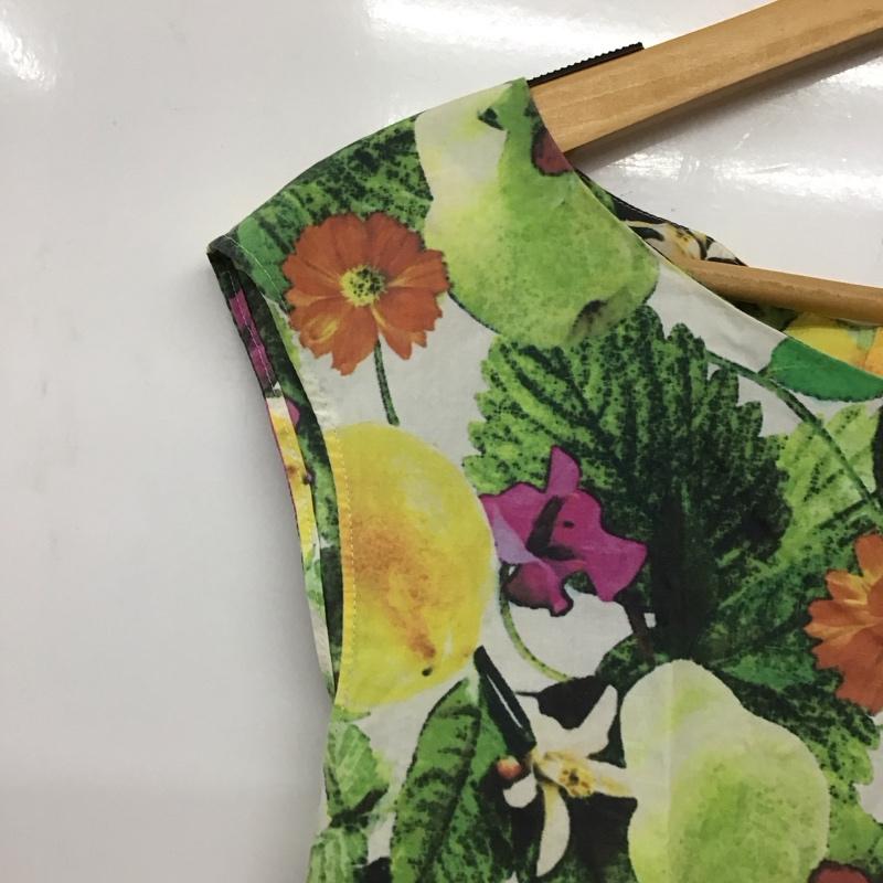 マカフィー MACPHEE カットソー 半袖 総柄 マルチカラー / マルチカラー /  レディース USED 古着 中古 10140682