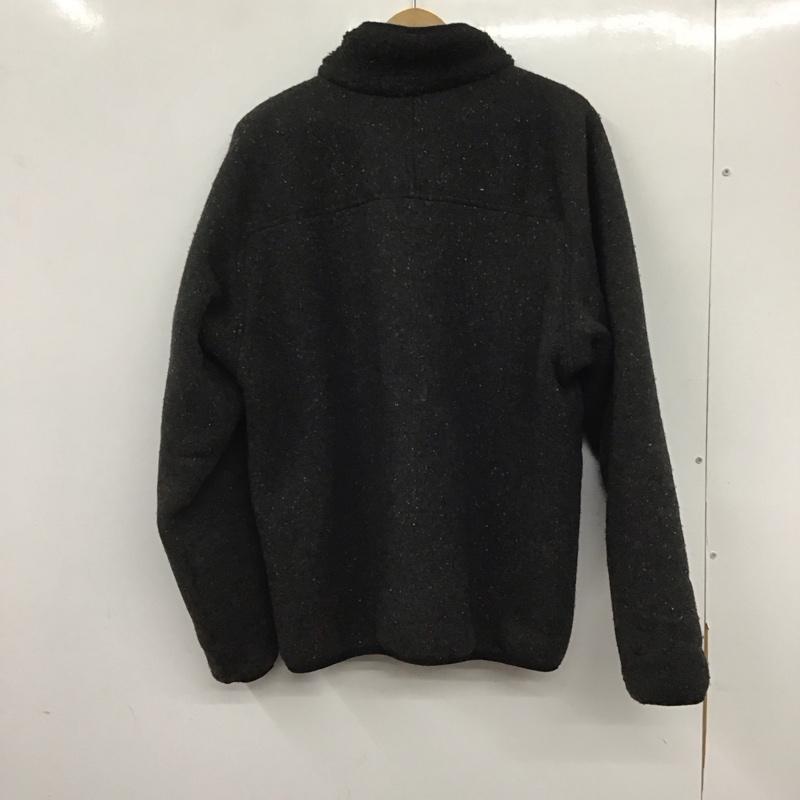 ペンフィールド Penfield ジャケット、上着 ジャンパー、ブルゾン ジップアップジャケット アウター 裏地ボア スタンドネック L ロゴ、文字 灰 / グレー /  メンズ USED 古着 中古 10140688