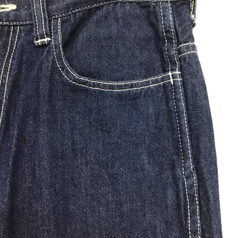 ウィズリミテッド WHIZ LIMITED パンツ デニム、ジーンズ デニムパンツ ワイドパンツ カジュアルパンツ 32インチ 無地 インディゴ / インディゴ /  メンズ USED 古着 中古 10140721