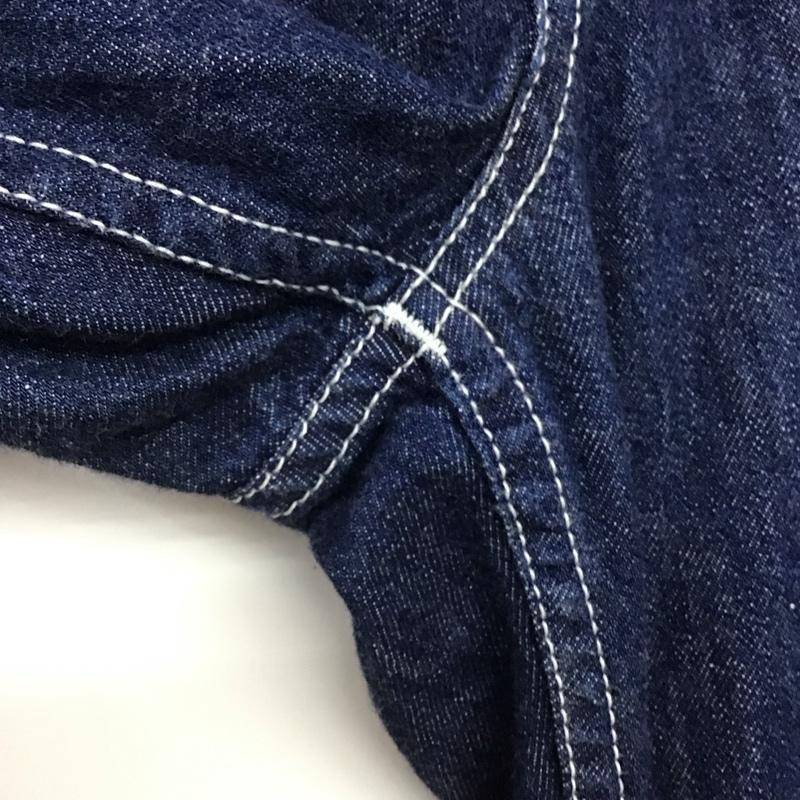 ウィズリミテッド WHIZ LIMITED パンツ デニム、ジーンズ デニムパンツ ワイドパンツ カジュアルパンツ 32インチ 無地 インディゴ / インディゴ /  メンズ USED 古着 中古 10140721