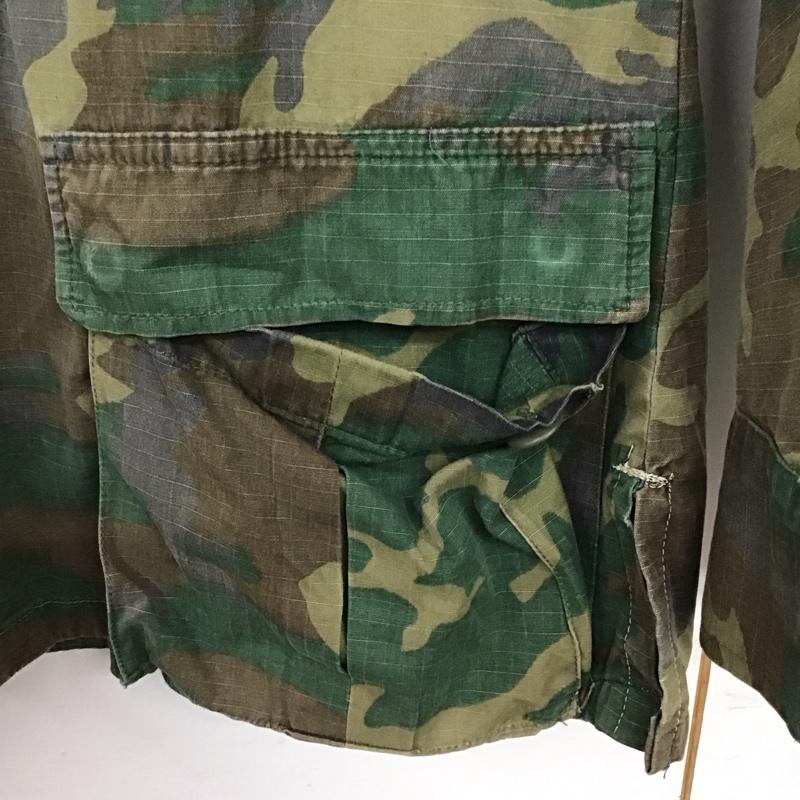 ミリタリー ミリタリー ジャケット、上着 ジャケット、ブレザー ミリタリージャケット 前ボタンジャケット カラージャケット カモフラージュ柄・迷彩 マルチカラー / マルチカラー /  メンズ USED 古着 中古 10140725