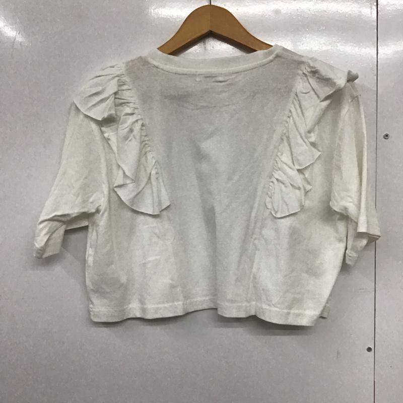 ローリーズファーム LOWRYS FARM カットソー 半袖 FREE 無地 白 / ホワイト /  レディース USED 古着 中古 10140742