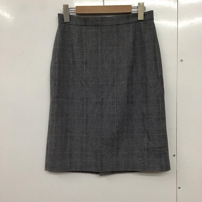 インディヴィ INDIVI スカート ひざ丈スカート 40 チェック マルチカラー / マルチカラー /  レディース USED 古着 中古 10140759