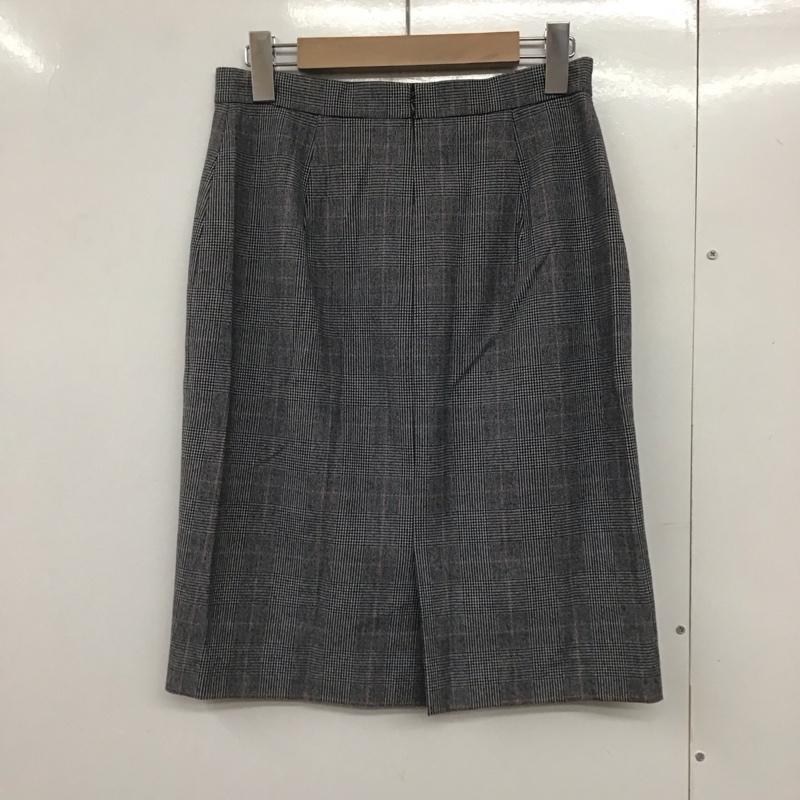 インディヴィ INDIVI スカート ひざ丈スカート 40 チェック マルチカラー / マルチカラー /  レディース USED 古着 中古 10140759