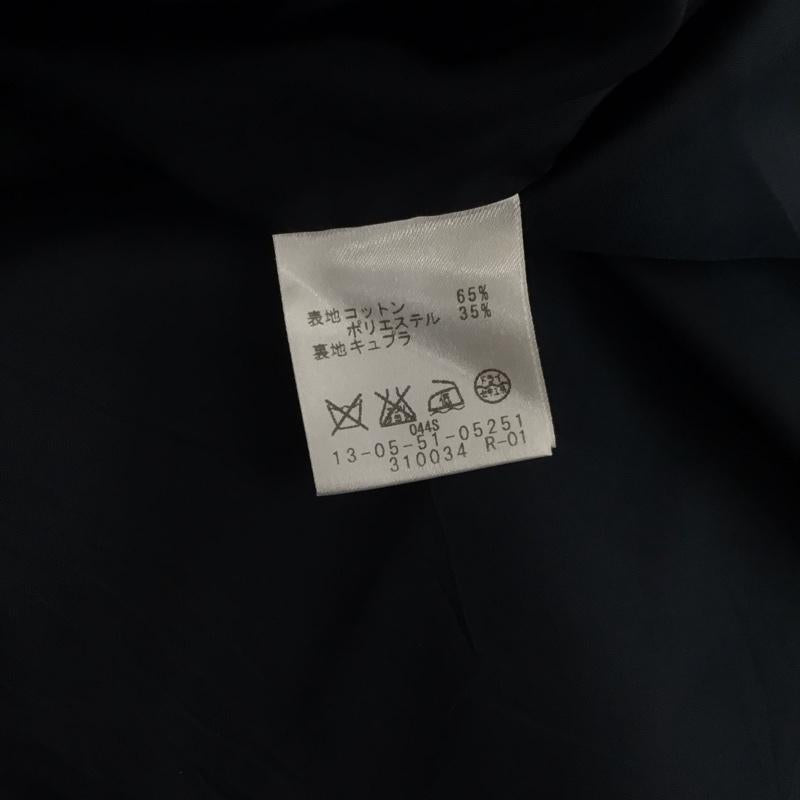 トゥモローランド TOMORROWLAND スカート ひざ丈スカート 38 ストライプ 紺 / ネイビー /  レディース USED 古着 中古 10140762