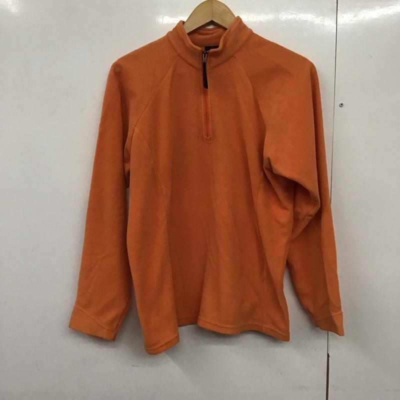 モンベル mont-bell ジャケット、上着 ジャケット、ブレザー 1104382 シャミースライニングジャケット フリースジャケット L ロゴ、文字 橙 / オレンジ /  メンズ USED 古着 中古 10140779