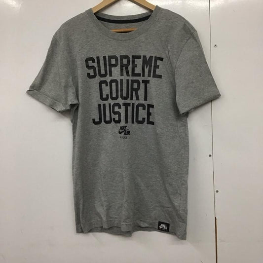 ナイキ NIKE Tシャツ 半袖 611361-063 半袖カットソー プリントTシャツ M プリント 灰 / グレー /  メンズ USED 古着 中古 10140780