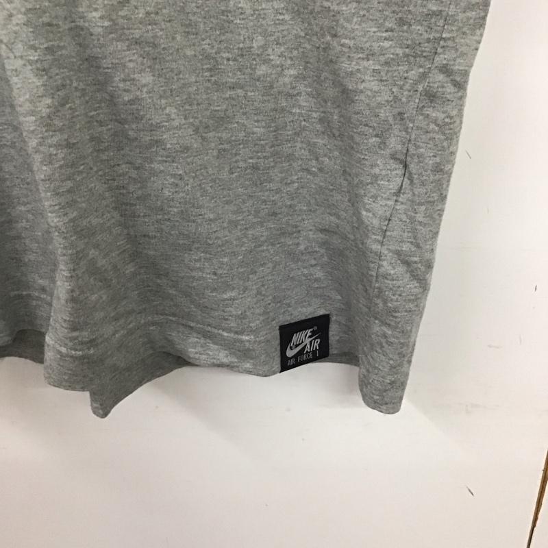 ナイキ NIKE Tシャツ 半袖 611361-063 半袖カットソー プリントTシャツ M プリント 灰 / グレー /  メンズ USED 古着 中古 10140780