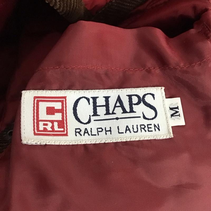 チャップス CHAPS ジャケット、上着 ジャンパー、ブルゾン キルティングジャケット アウター スタンドカラージャケット M 無地 赤 / レッド /  メンズ USED 古着 中古 10140794