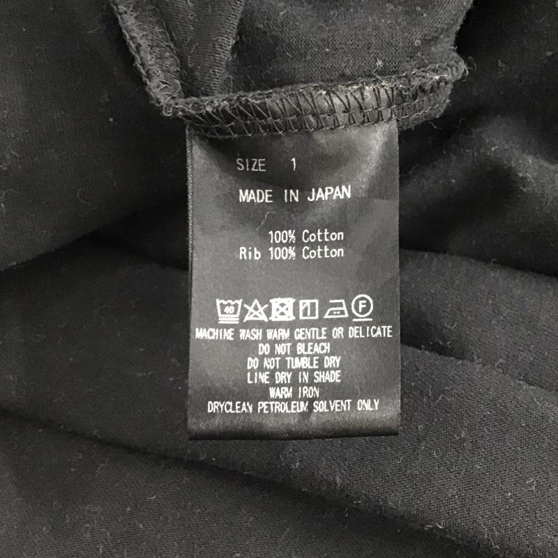 マーカ marka カットソー 長袖 長袖カットソー 無地カットソー クルーネック 1 無地 黒 / ブラック /  メンズ USED 古着 中古 10140846