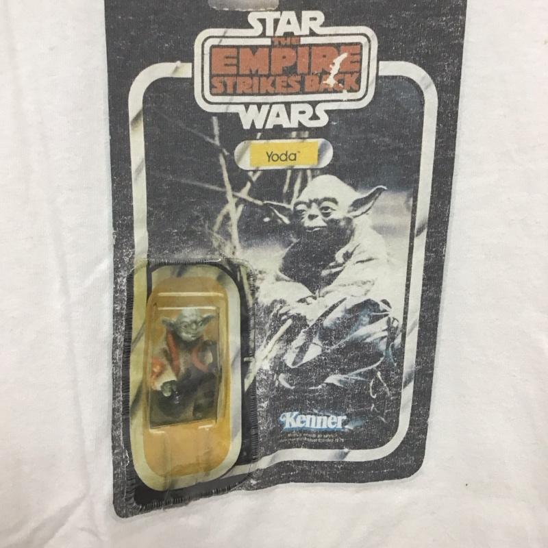 古着 USED Tシャツ 半袖 半袖カットソー プリントTシャツ クルーネックカットソー 90s ヨーダ スターウォーズ プリント 白 / ホワイト /  メンズ USED 古着 中古 10140860
