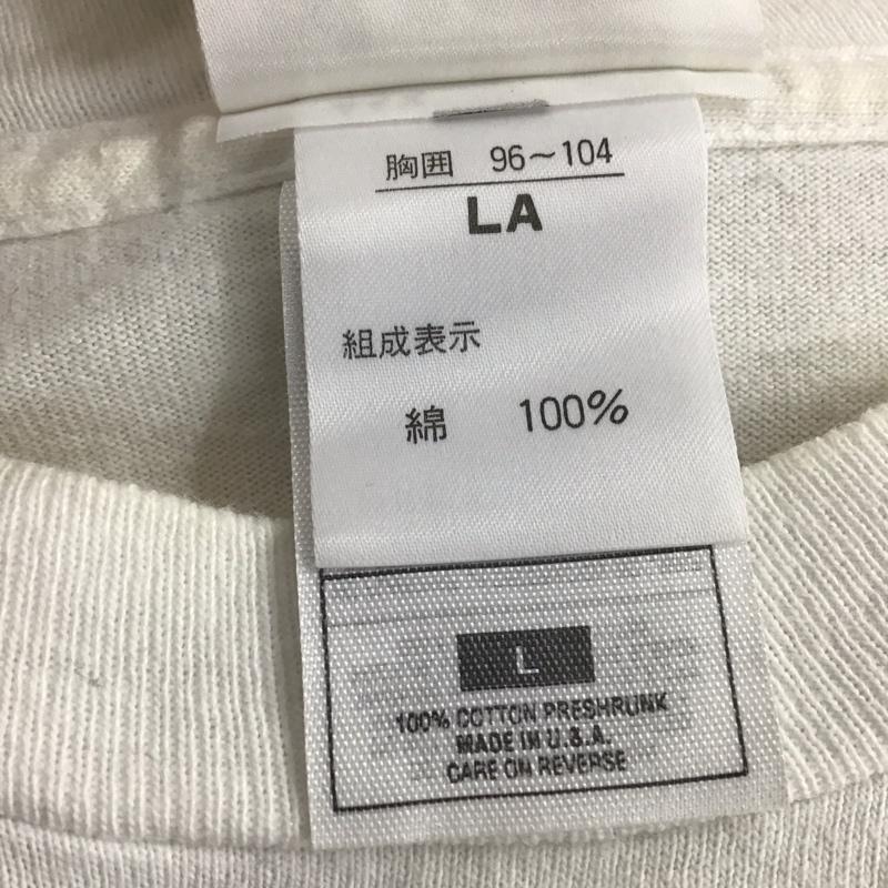 古着 USED Tシャツ 半袖 半袖カットソー プリントTシャツ クルーネックカットソー 猿の惑星 L プリント 白 / ホワイト /  メンズ USED 古着 中古 10140862