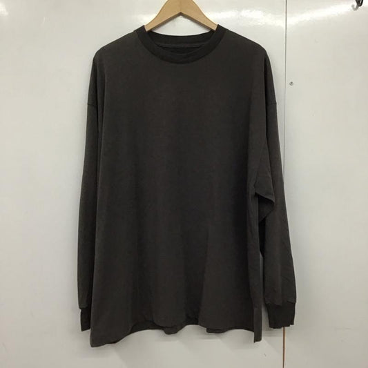 メゾンスペシャル MAISON SPECIAL カットソー 長袖 長袖カットソー 無地カットソー クルーネック 0 無地 黒 / ブラック /  メンズ USED 古着 中古 10140863