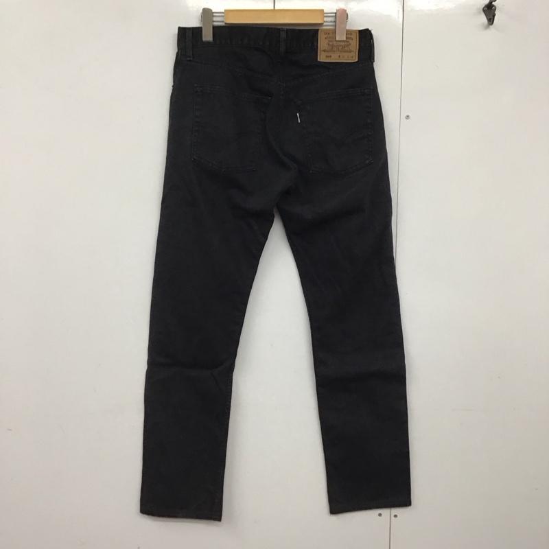 リーバイストラウスアンドコー Levi Strauss & co. パンツ デニム、ジーンズ コーデュロイパンツ スリムパンツ カジュアルパンツ 90s 日本製 ピケ 33インチ 無地 黒 / ブラック /  メンズ USED 古着 中古 10140870