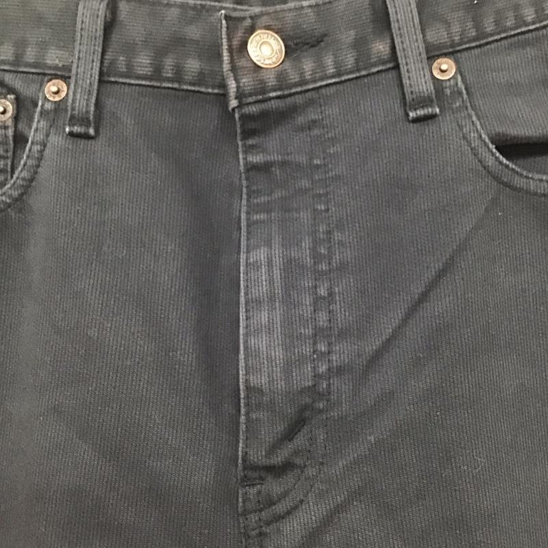 リーバイストラウスアンドコー Levi Strauss & co. パンツ デニム、ジーンズ コーデュロイパンツ スリムパンツ カジュアルパンツ 90s 日本製 ピケ 33インチ 無地 黒 / ブラック /  メンズ USED 古着 中古 10140870