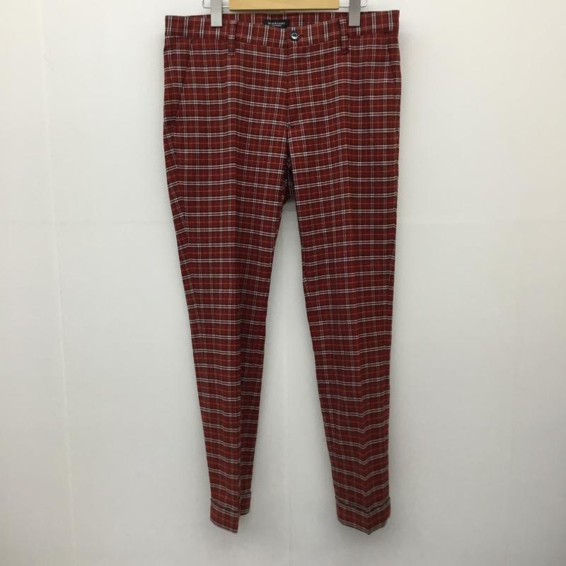 ブラックレーベルクレストブリッジ BLACK LABEL CRESTBRIDGE パンツ スラックス 51R64-217-16 チェック 赤 / レッド /  メンズ USED 古着 中古 10140876