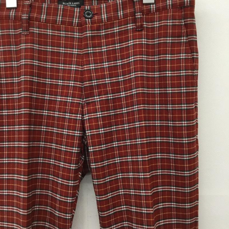 ブラックレーベルクレストブリッジ BLACK LABEL CRESTBRIDGE パンツ スラックス 51R64-217-16 チェック 赤 / レッド /  メンズ USED 古着 中古 10140876