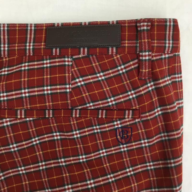 ブラックレーベルクレストブリッジ BLACK LABEL CRESTBRIDGE パンツ スラックス 51R64-217-16 チェック 赤 / レッド /  メンズ USED 古着 中古 10140876