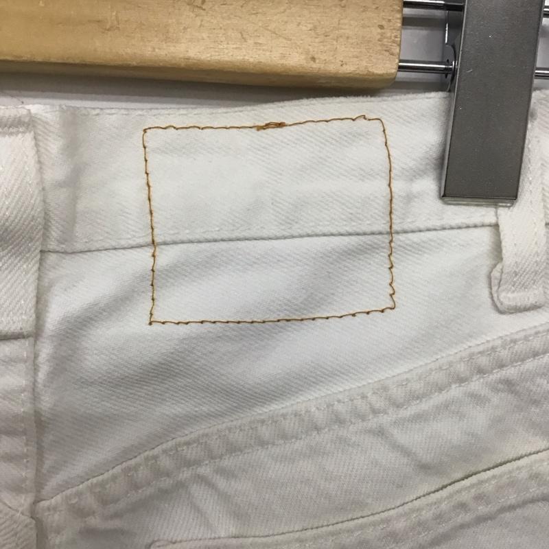 リーバイストラウスアンドコー Levi Strauss & co. パンツ デニム、ジーンズ デニムパンツ スリムパンツ カジュアルパンツ 80s usa 無地 白 / ホワイト /  メンズ USED 古着 中古 10140884