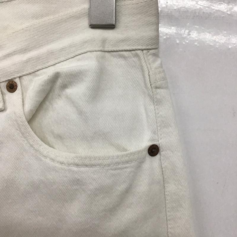 リーバイストラウスアンドコー Levi Strauss & co. パンツ デニム、ジーンズ デニムパンツ スリムパンツ カジュアルパンツ 80s usa 無地 白 / ホワイト /  メンズ USED 古着 中古 10140884